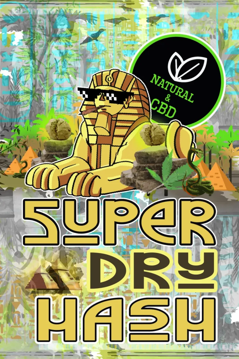 Super Dry Hash (Extracciones) - Natural CBD Lleida