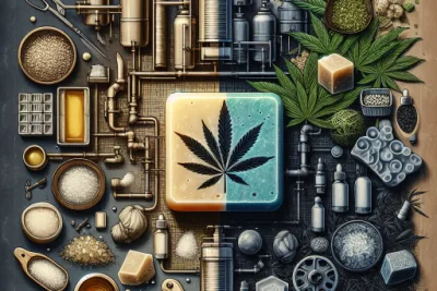 Jabón Industrial VS Jabón Natural Con CBD